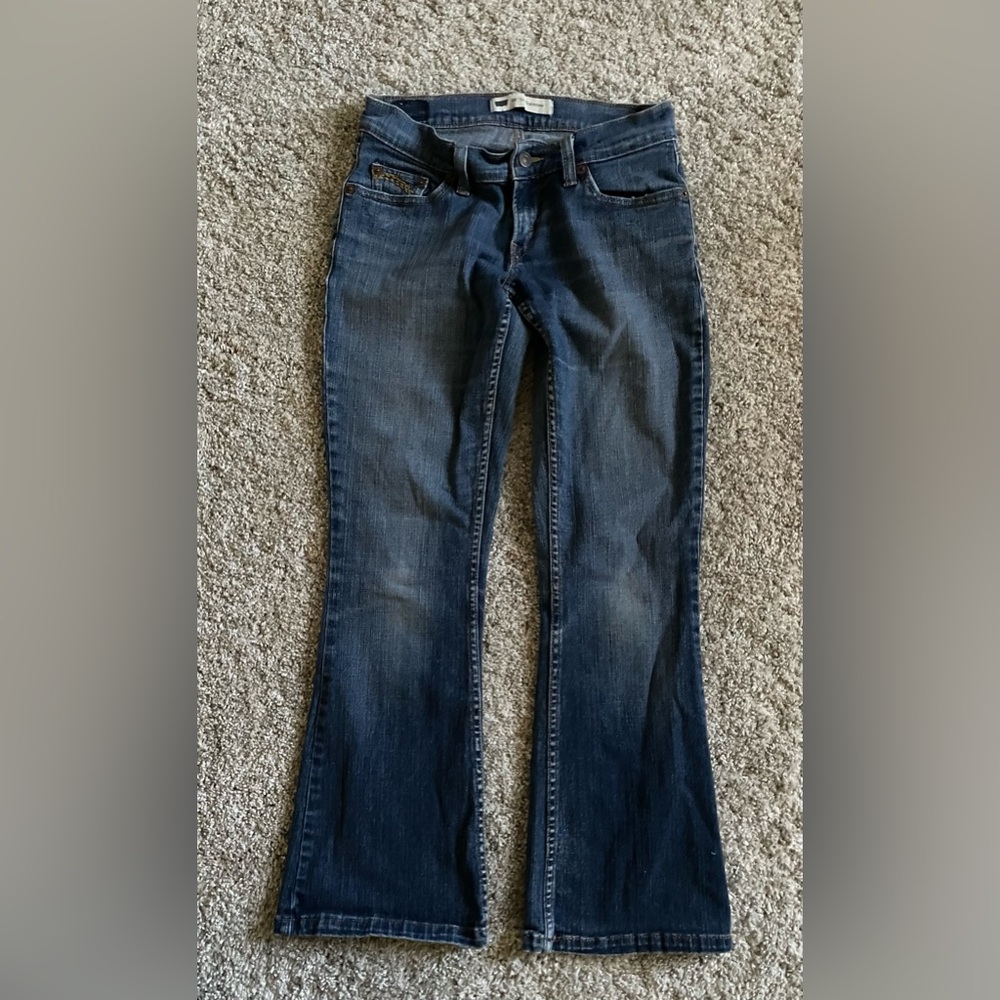 Juniors Levi's 524 Too Superlow jeans